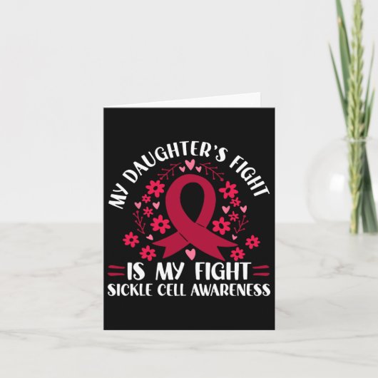 私の娘の戦いは私の戦い鎌細胞アウェーン カード (正面)