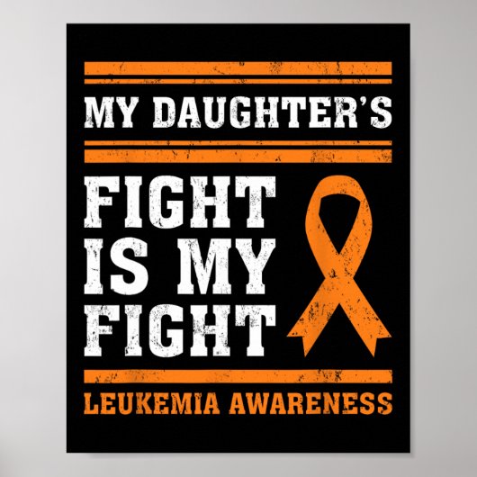 私の娘の戦いは私の白血病認識度 ポスター (正面)