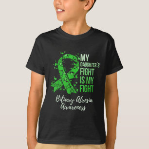 私の娘の戦いは私の胆道閉鎖の戦い Tシャツ