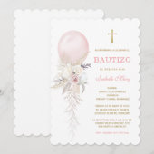 私の娘の洗礼招待状 招待状 (正面/裏面)