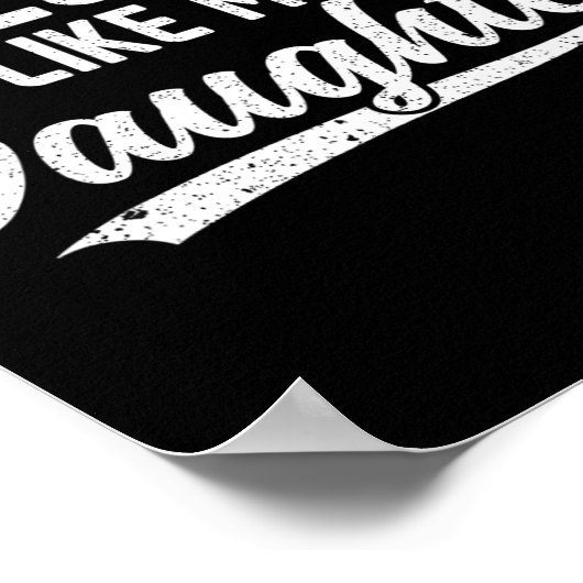 私の娘の父おもしろいの日 ポスター (角)