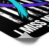 私の娘の自殺恋しく思認識度のシャツが邪魔 ポスター (角)