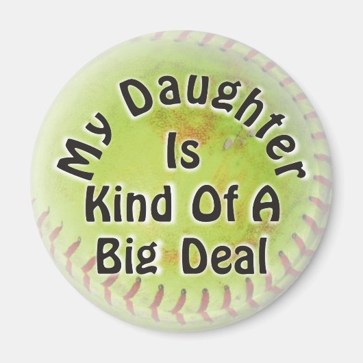 私の娘は少し大変だ マグネット (正面)