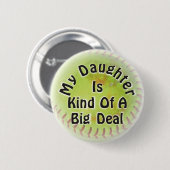 私の娘は少し大変だ 缶バッジ (正面&裏面)