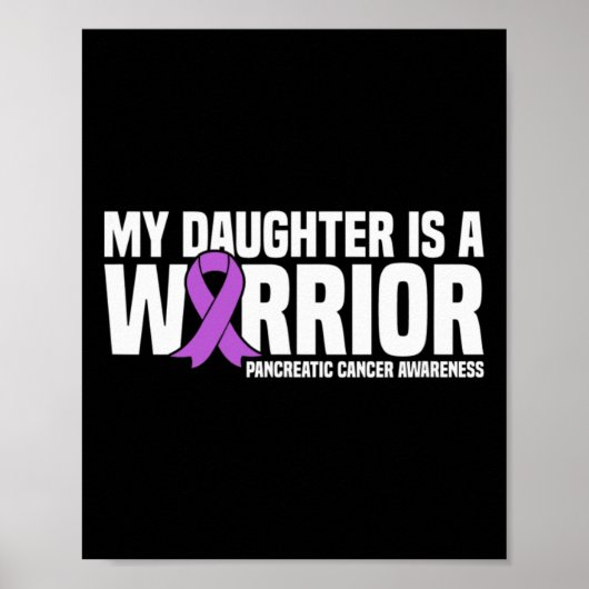 私の娘は戦士の膵臓がん患者だ ポスター (正面)