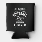 私の娘は私の最もお気に入りのサッカー選手 缶クーラー (正面)