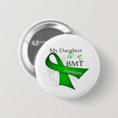 私の娘は骨髄移植の生存者だ 缶バッジ (正面&裏面)