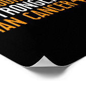 私の娘は、がん白血病に気付いているよりも強い ポスター (角)