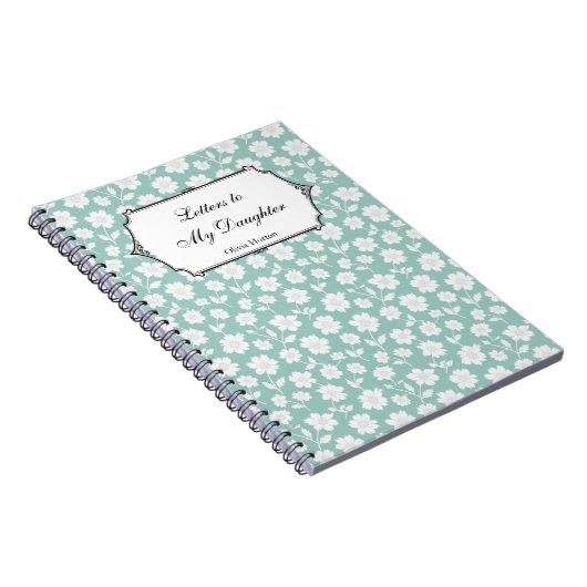 私の娘への手紙ジャーナル赤ちゃんユニークシャワー ノートブック (右側)