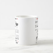 私の娘へ – いつもしも明日がある コーヒーマグカップ (中央)