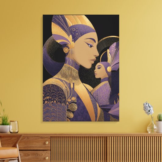 私の娘へ #1 キャンバスプリント (インサイチュ (リビング))