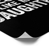 私の娘みたいで素敵 父の日 ポスター (角)