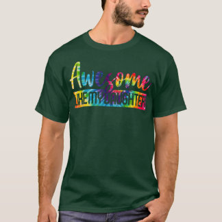 私の娘素晴らしが父の日ファミンと一致するように Tシャツ