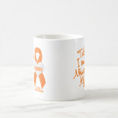 私の娘1を恋しく思う白血病 コーヒーマグカップ (中央)