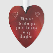 私の娘 オーナメント (正面)