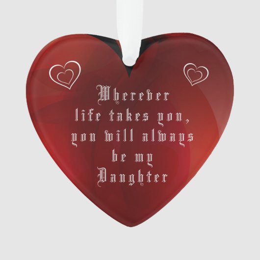 私の娘 オーナメント (正面)
