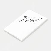 私の娘 ポストイット (アングル)