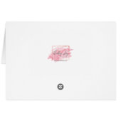 私の婚礼の日の私の花婿の付添人に (裏面横)