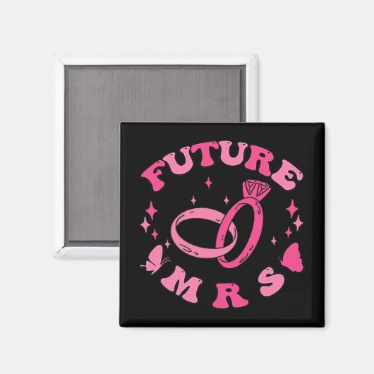 私の婚約時代のグルービーブライド独身最後の夜  マグネット (正面/裏面)