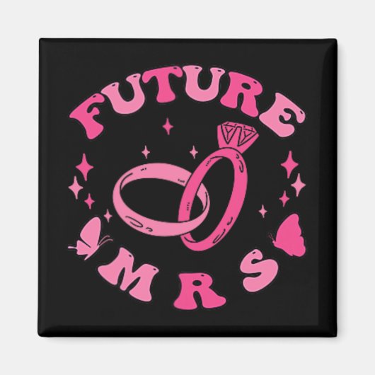 私の婚約時代のグルービーブライド独身最後の夜  マグネット (正面)