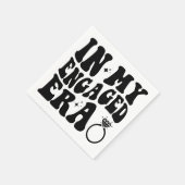 私の婚約時代の女の子 婚約者とプリンセスシャワー スタンダードカクテルナプキン (角)