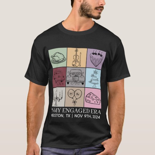 「私の婚約時代」のトレンドギフト、カスタム Tシャツ (正面)
