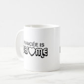 私の婚約者素晴らしは コーヒーマグカップ (正面左)