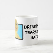 私の嫌悪症の破損を飲むこと、ベビーのひよこ コーヒーマグカップ (中央)