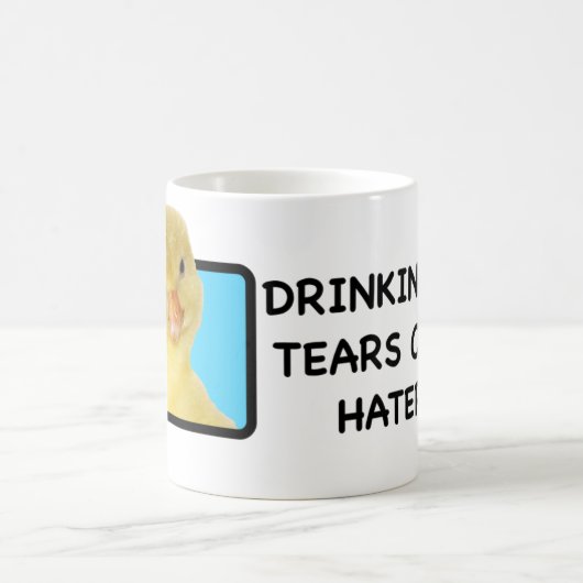 私の嫌悪症の破損を飲むこと、ベビーのひよこ コーヒーマグカップ (中央)