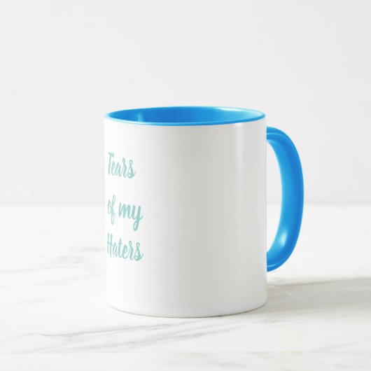 私の嫌悪症の陶磁器のマグのおもしろいな破損 マグカップ (正面右)