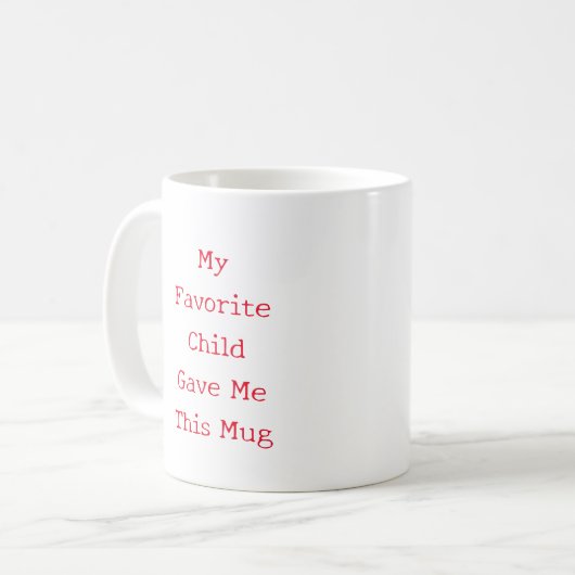 私の子お気に入りのども与えは、このマグカップ コーヒーマグカップ (正面左)