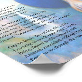 私の子どもの目 ポスター (角)