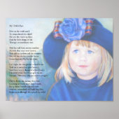 私の子どもの目 ポスター (正面)