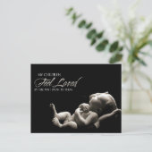 「私の子ども感じは愛した」モチベーション肯定 ポストカード (スタンド正面)