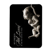 「私の子ども感じは愛した」モチベーション肯定 マグネット (縦)