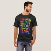 私の子に欲しいものわかりますよね LGBTの子も幸せに T Tシャツ (正面フル)