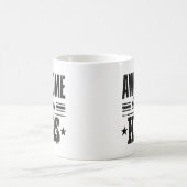 私の子みたいにかっこいい 誇り高い親 コーヒーマグカップ (中央)