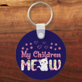 私の子供がキーチェーンを鳴らす キーホルダー (裏面)