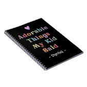 私の子供が言ったかわいいこと ノートブック (右側)