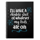 私の子供たちが乗っている母ギフト ノートブック (正面)