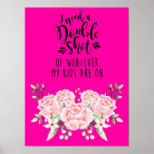 私の子供たちが何を着ているかダブルショットが必要だ ポスター (正面)