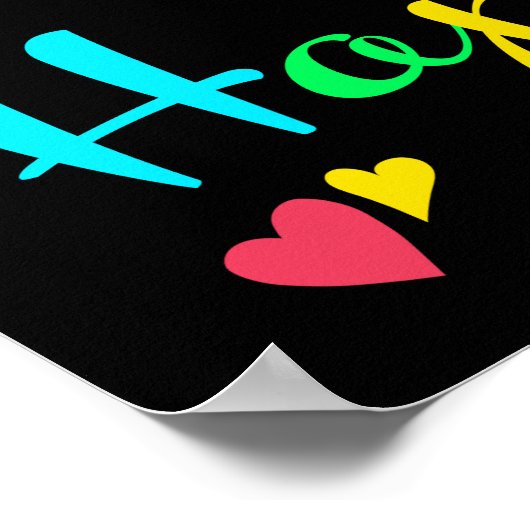 私の子供たちは私のハートを幸せにする – おもしろい甘いことわざママ ポスター (角)