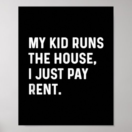 私の子供たち走の家は私は新しいママのレンタルを支払うパパ ポスター (正面)