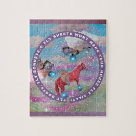 私の子供の本のカバー"フライブーツ" ジグソーパズル