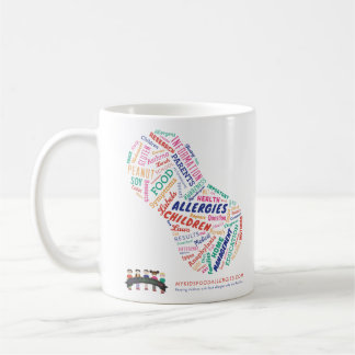 私の子供の食物アレルギーのコーヒー・マグ コーヒーマグカップ