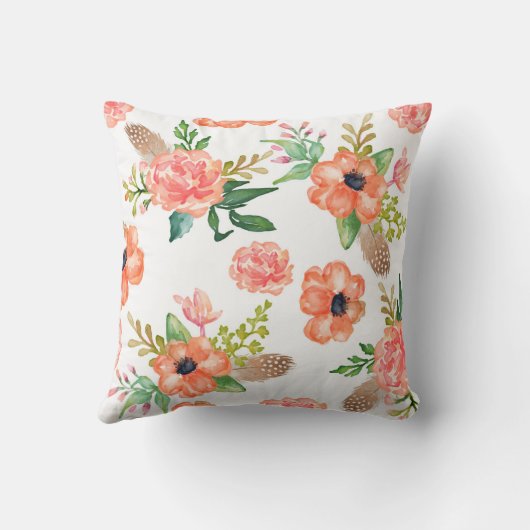 私の子供のBohoの子供部屋のBabbyの女の子の枕はやりたい放題やります クッション (裏面)