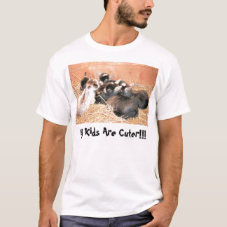 私の子供はよりかわいいです!!! Tシャツ