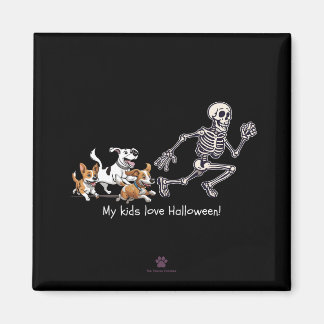 私の子供はハロウィーンが大好き!マグネット マグネット