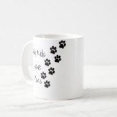 私の子供は手を持っている コーヒーマグカップ (正面左)