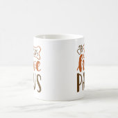 私の子供は手を持っている コーヒーマグカップ (中央)